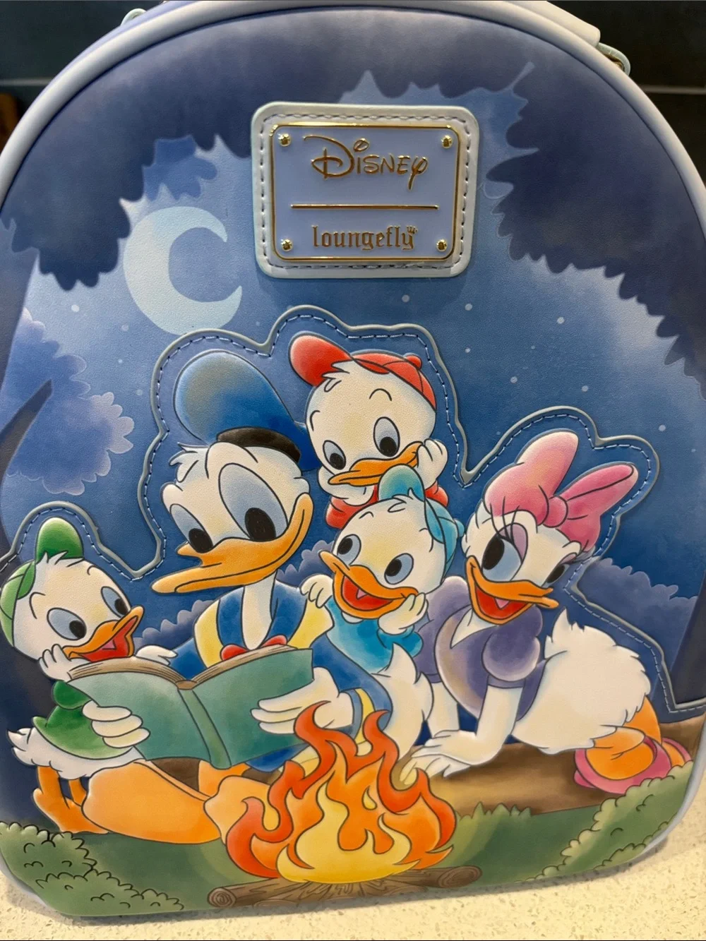 Loungefly Disney DuckTales Campfire Loungefly Backpack - NWT